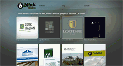 Desktop Screenshot of blinkstudio.it